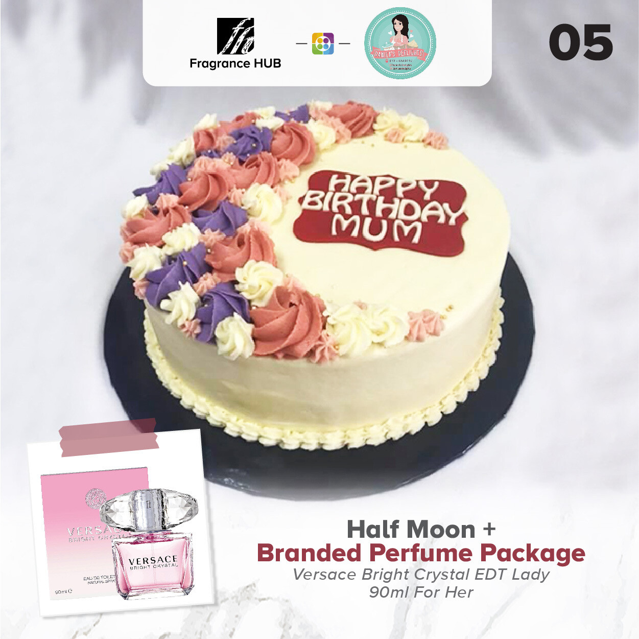 Half Moon + Fragrance Hub Branded Perfume (By: Danica&#39;s Delight from KL)