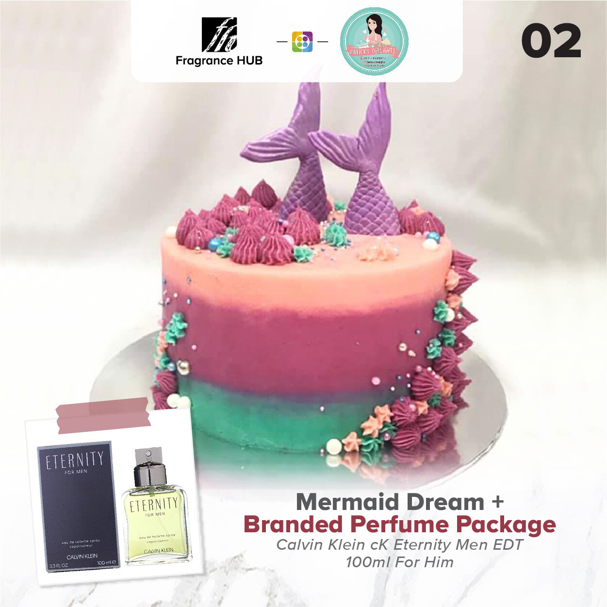 Mermaid Dream + Fragrance Hub Branded Perfume (By: Danica&#39;s Delight from KL)