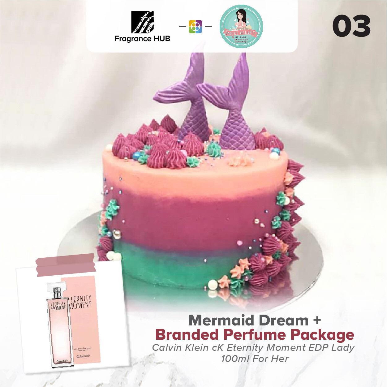 Mermaid Dream + Fragrance Hub Branded Perfume (By: Danica&#39;s Delight from KL)