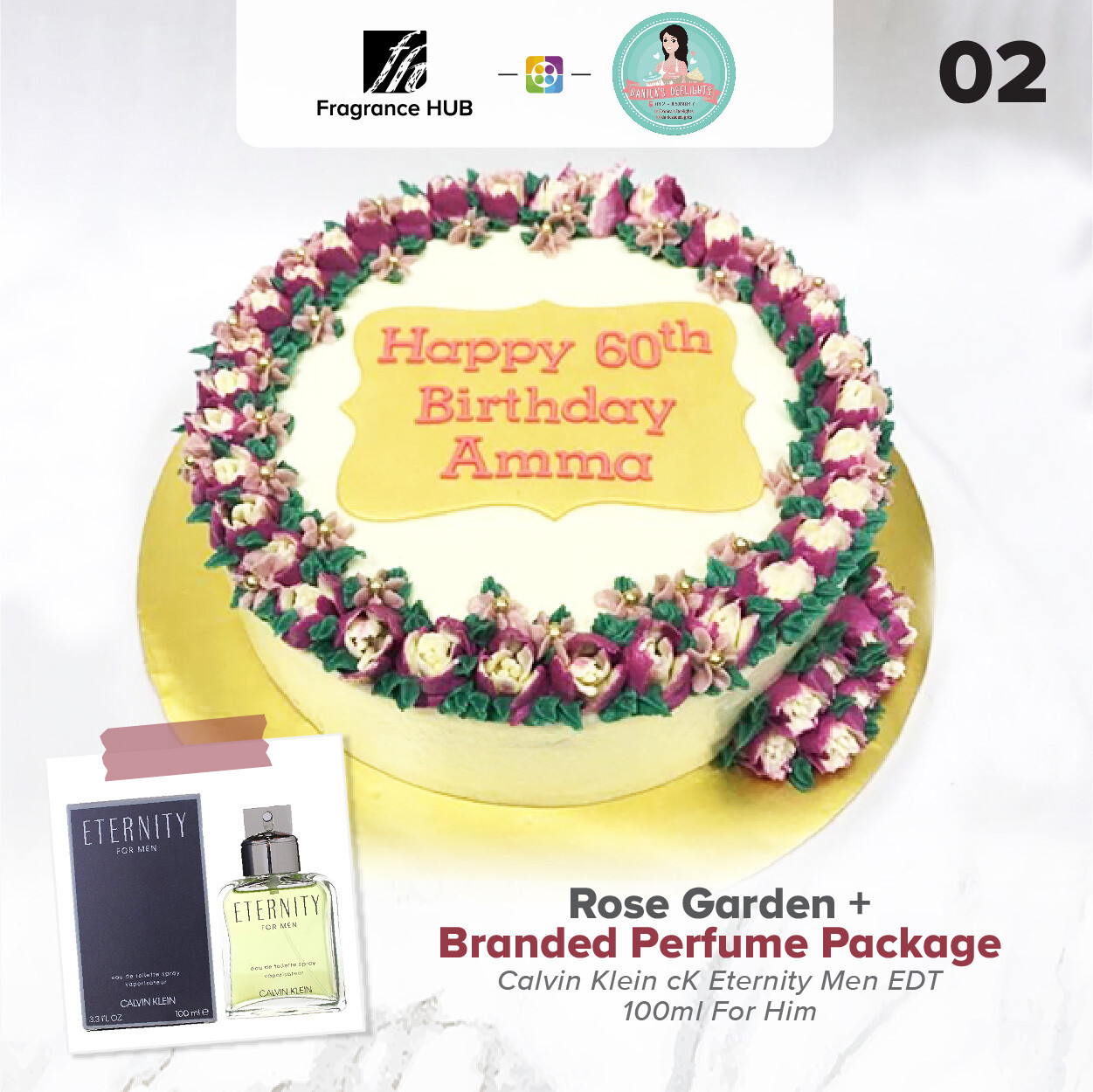 Rose Garden + Fragrance Hub Branded Perfume (By: Danica&#39;s Delight from KL)