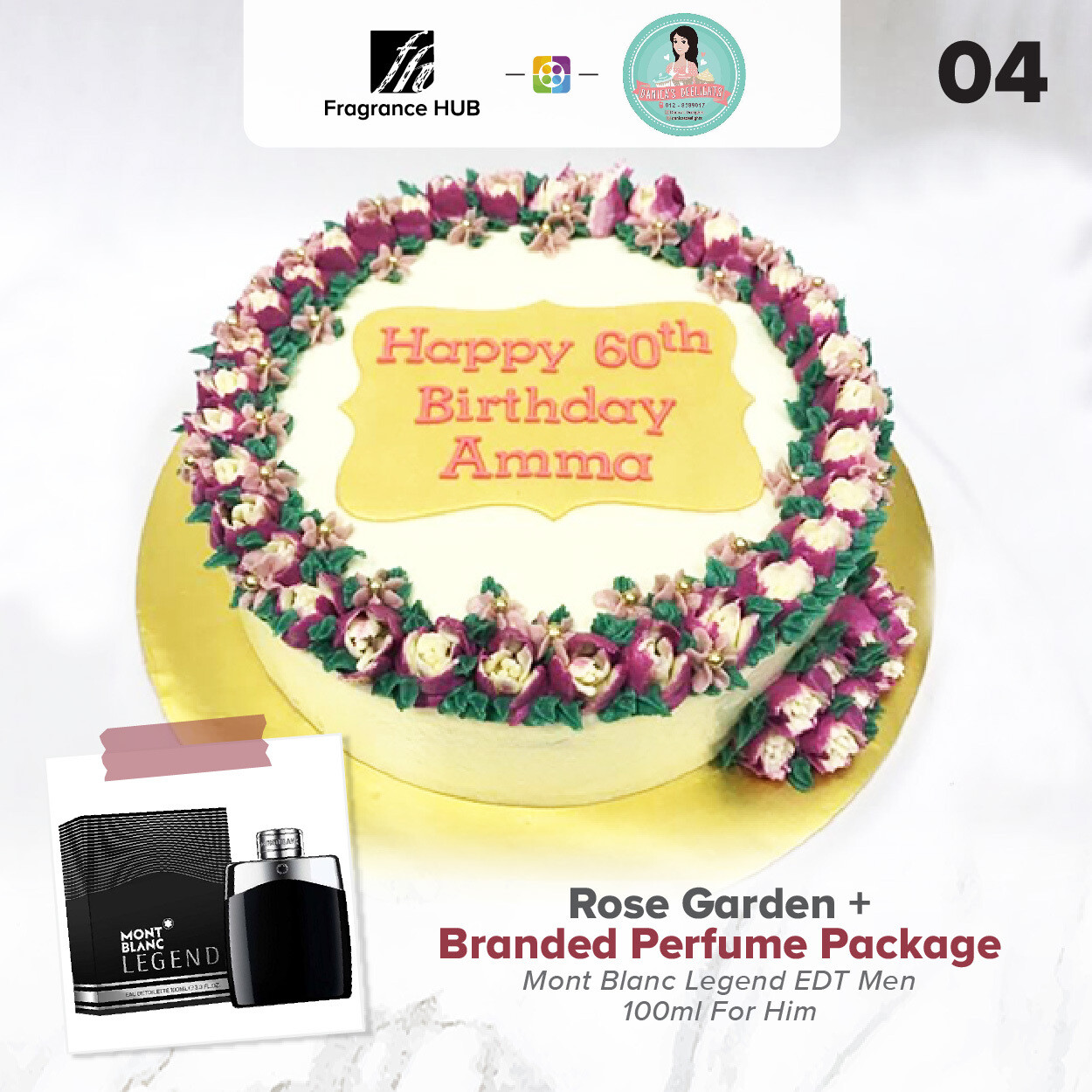 Rose Garden + Fragrance Hub Branded Perfume (By: Danica&#39;s Delight from KL)