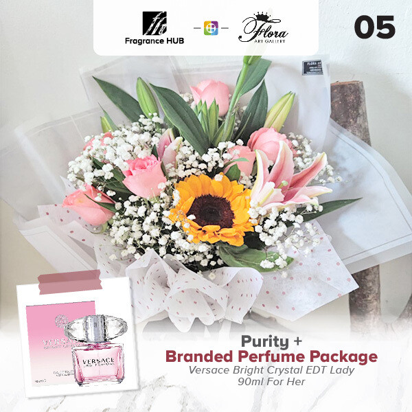 Purity + Fragrance Hub Branded Perfume (By: Floral Art Gallery from Puchong)