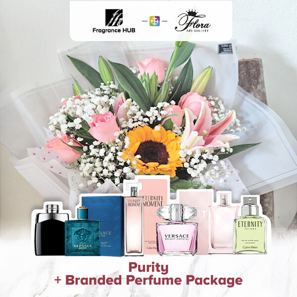 Purity + Fragrance Hub Branded Perfume (By: Floral Art Gallery from Puchong)