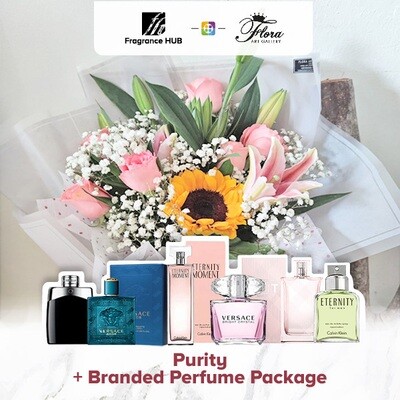 Purity + Fragrance Hub Branded Perfume (By: Floral Art Gallery from Puchong)