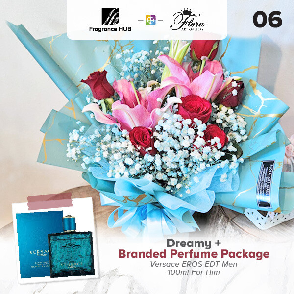 Dreamy + Fragrance Hub Branded Perfume (By: Floral Art Gallery from Puchong)