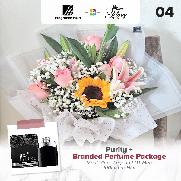 Purity + Fragrance Hub Branded Perfume (By: Floral Art Gallery from Puchong)
