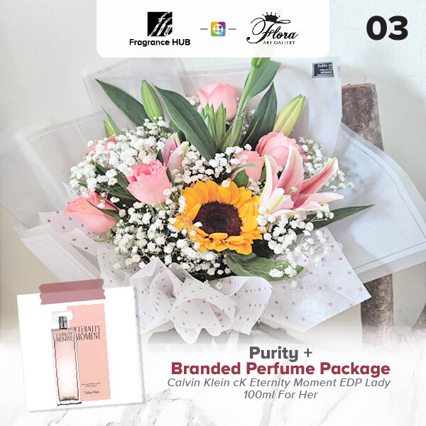 Purity + Fragrance Hub Branded Perfume (By: Floral Art Gallery from Puchong)