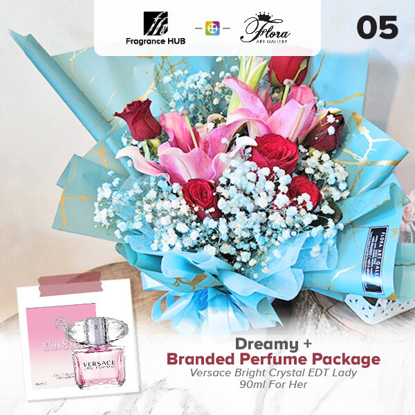 Dreamy + Fragrance Hub Branded Perfume (By: Floral Art Gallery from Puchong)