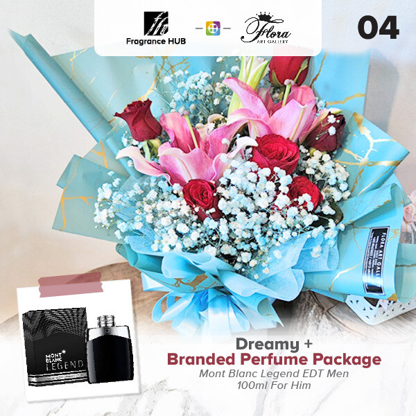 Dreamy + Fragrance Hub Branded Perfume (By: Floral Art Gallery from Puchong)