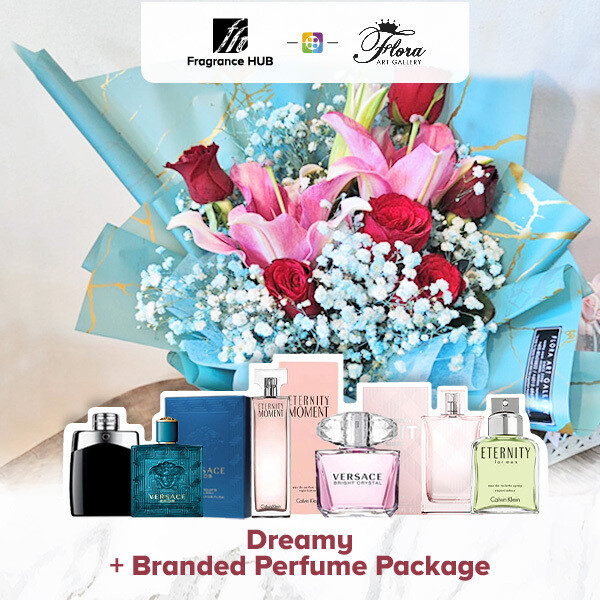 Dreamy + Fragrance Hub Branded Perfume (By: Floral Art Gallery from Puchong)