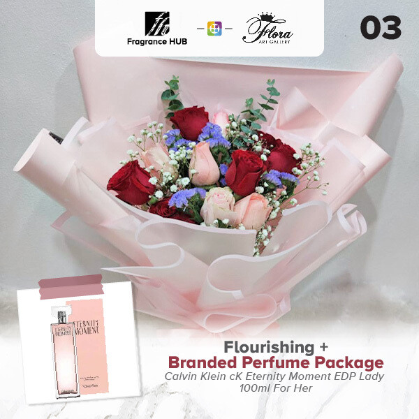 Flourishing + Fragrance Hub Branded Perfume (By: Floral Art Gallery from Puchong)