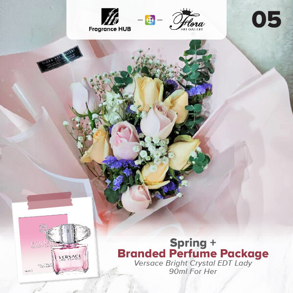 Spring + Fragrance Hub Branded Perfume (By: Floral Art Gallery from Puchong)