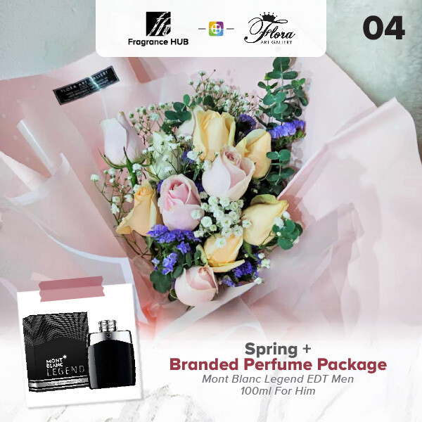 Spring + Fragrance Hub Branded Perfume (By: Floral Art Gallery from Puchong)