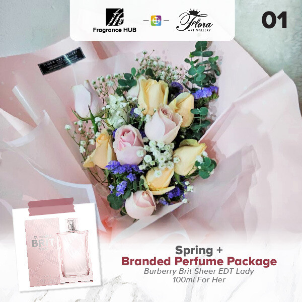 Spring + Fragrance Hub Branded Perfume (By: Floral Art Gallery from Puchong)
