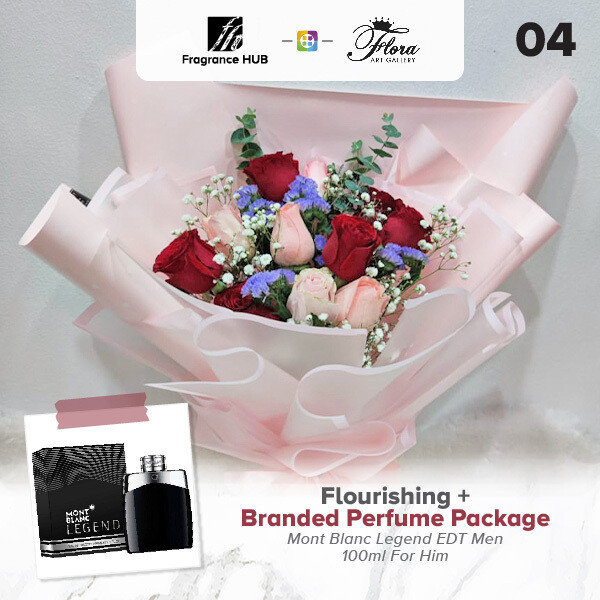 Flourishing + Fragrance Hub Branded Perfume (By: Floral Art Gallery from Puchong)