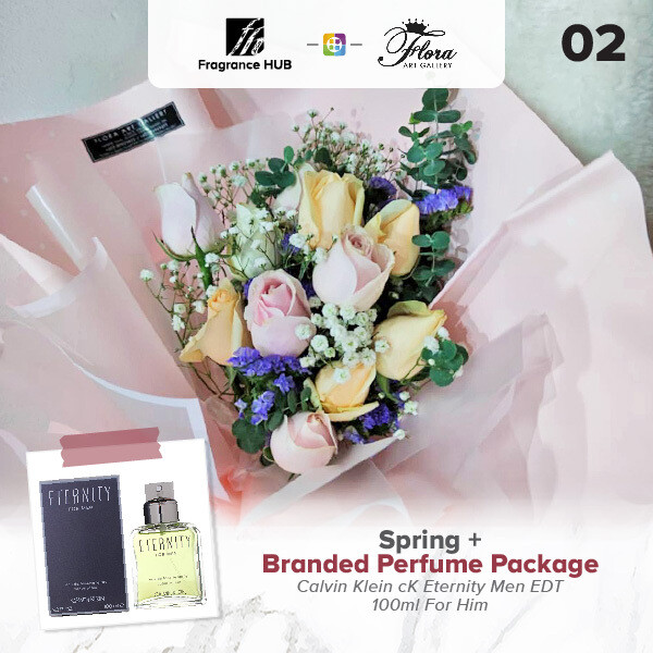 Spring + Fragrance Hub Branded Perfume (By: Floral Art Gallery from Puchong)
