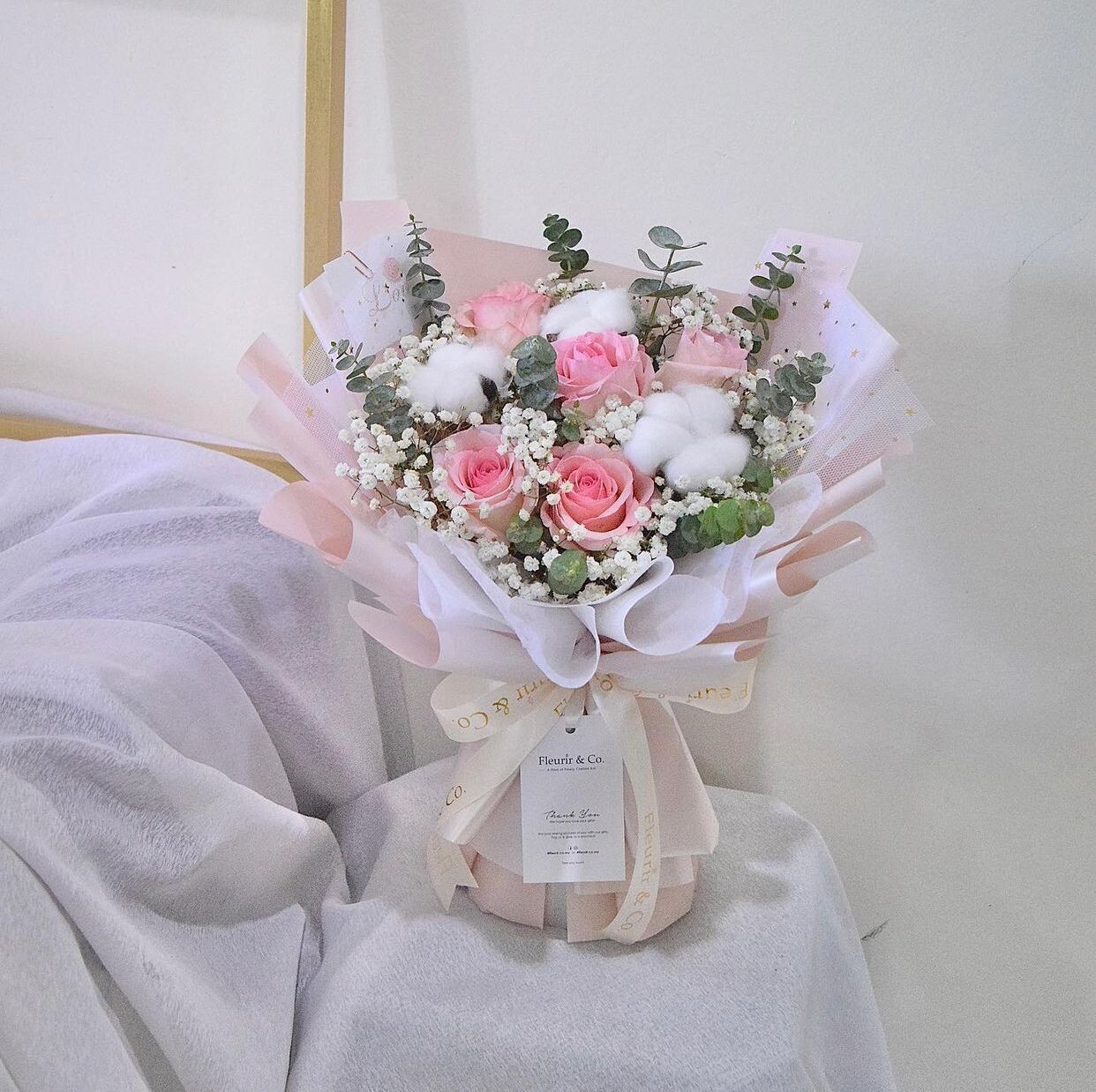 Cotton Roses (By: Fleurir &amp; Co from Kuching)