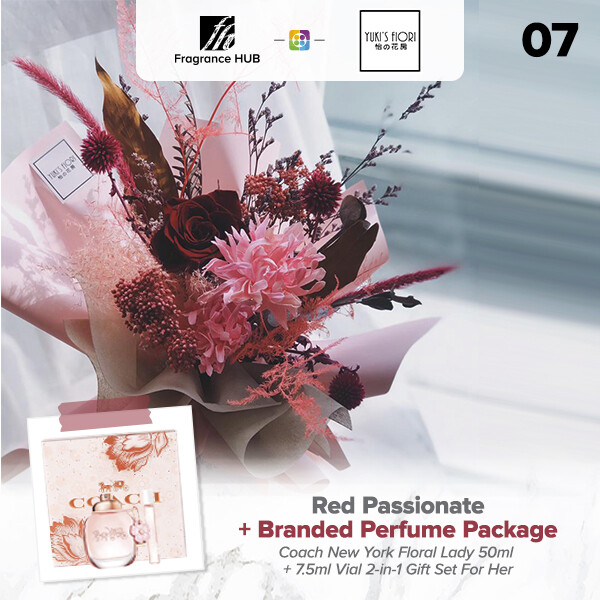 Red Passionate + Fragrance Hub Branded Perfume (By: Yuki Flori from Bukit Jalil)