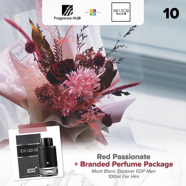 Red Passionate + Fragrance Hub Branded Perfume (By: Yuki Flori from Bukit Jalil)