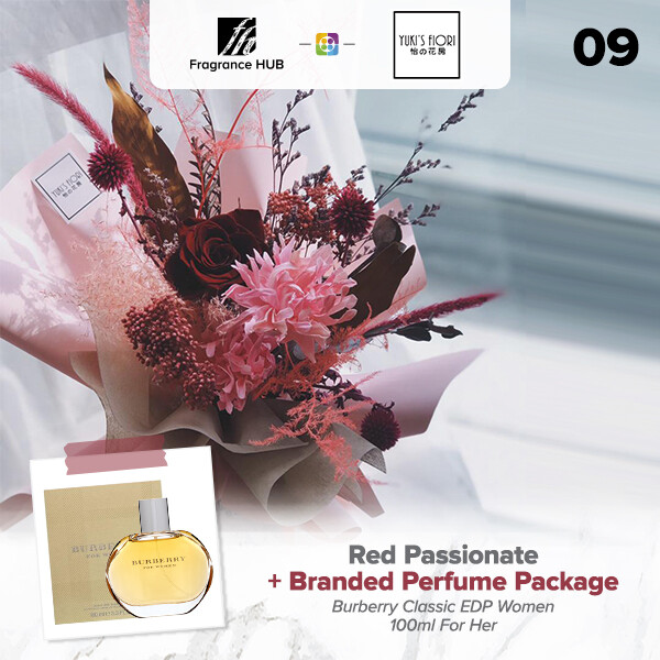 Red Passionate + Fragrance Hub Branded Perfume (By: Yuki Flori from Bukit Jalil)