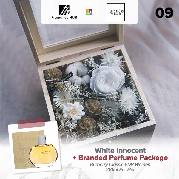 White Innocent + Fragrance Hub Branded Perfume (By: Yuki Flori from Bukit Jalil)
