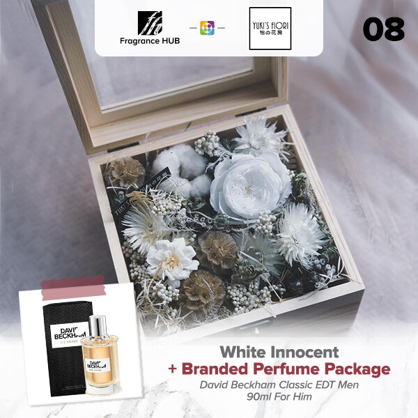 White Innocent + Fragrance Hub Branded Perfume (By: Yuki Flori from Bukit Jalil)