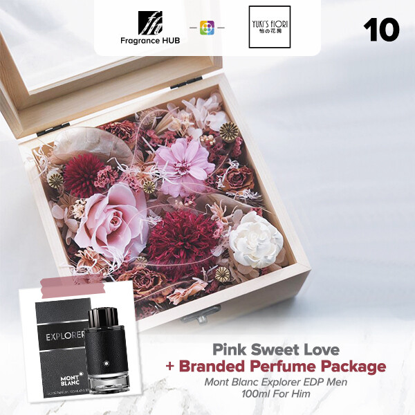 Pink Sweet Love + Fragrance Hub Branded Perfume (By: Yuki Flori from Bukit Jalil)