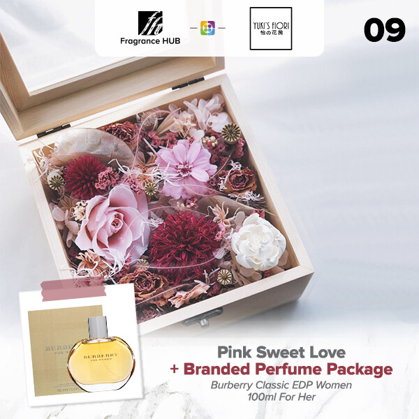 Pink Sweet Love + Fragrance Hub Branded Perfume (By: Yuki Flori from Bukit Jalil)