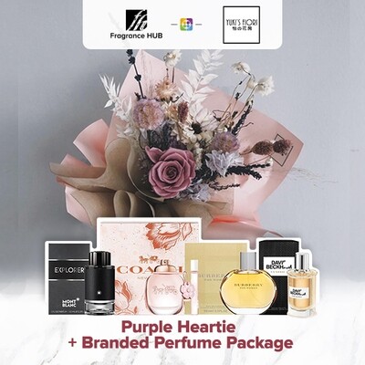 Purple Heartie + Fragrance Hub Branded Perfume (By: Yuki Flori from Bukit Jalil)