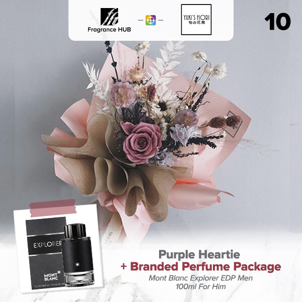 Purple Heartie + Fragrance Hub Branded Perfume (By: Yuki Flori from Bukit Jalil)