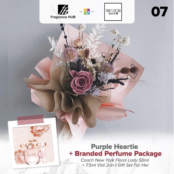 Purple Heartie + Fragrance Hub Branded Perfume (By: Yuki Flori from Bukit Jalil)
