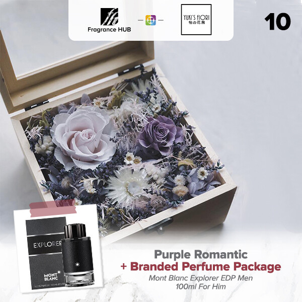 Purple Romantic + Fragrance Hub Branded Perfume (By: Yuki Flori from Bukit Jalil)