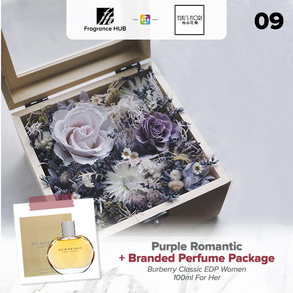Purple Romantic + Fragrance Hub Branded Perfume (By: Yuki Flori from Bukit Jalil)