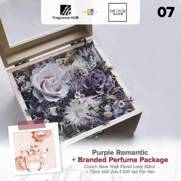 Purple Romantic + Fragrance Hub Branded Perfume (By: Yuki Flori from Bukit Jalil)