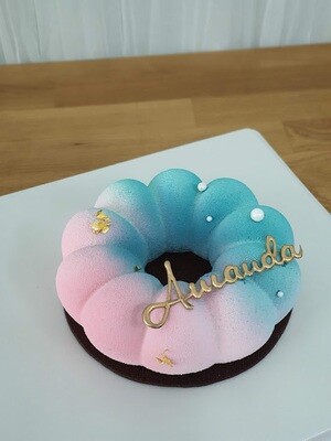 Chocolate Mousse (Wave Donut) (By: Yu.Qi Pastries  from KL)