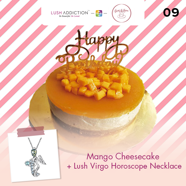 Mango Cheesecake + Lush Addiction Necklace (By: Sweet Haven from KL)