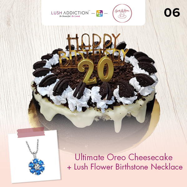 Ultimate Oreo Cheesecake + Lush Addiction Necklace (By: Sweet Haven from KL)