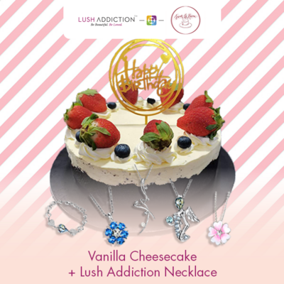 Vanilla Cheesecake + Lush Addiction Necklace (By: Sweet Haven from KL)