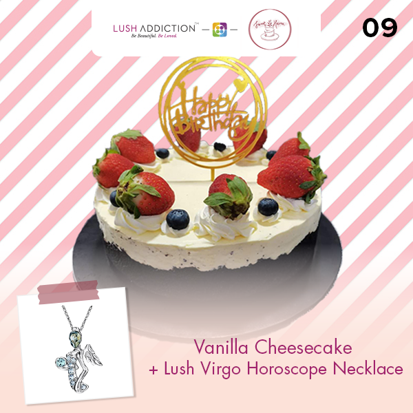 Vanilla Cheesecake + Lush Addiction Necklace (By: Sweet Haven from KL)