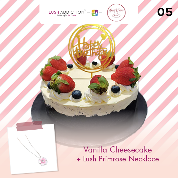 Vanilla Cheesecake + Lush Addiction Necklace (By: Sweet Haven from KL)