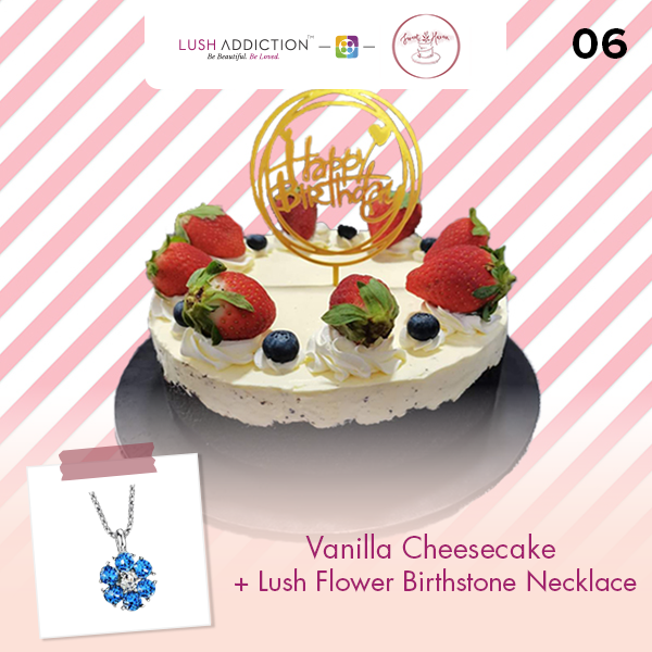 Vanilla Cheesecake + Lush Addiction Necklace (By: Sweet Haven from KL)