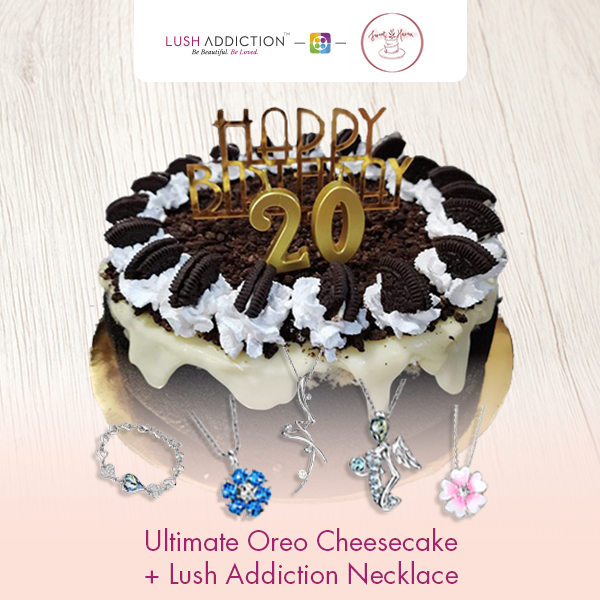 Ultimate Oreo Cheesecake + Lush Addiction Necklace (By: Sweet Haven from KL)