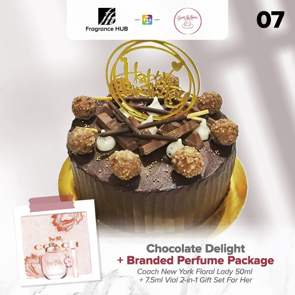 Chocolate Delight + Fragrance Hub Branded Perfume (By: Sweet Haven from KL)