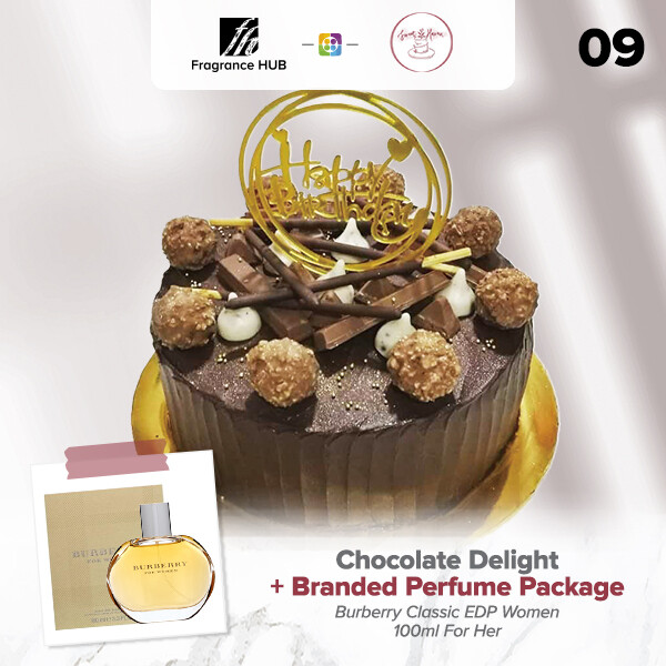 Chocolate Delight + Fragrance Hub Branded Perfume (By: Sweet Haven from KL)