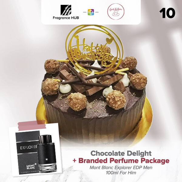 Chocolate Delight + Fragrance Hub Branded Perfume (By: Sweet Haven from KL)