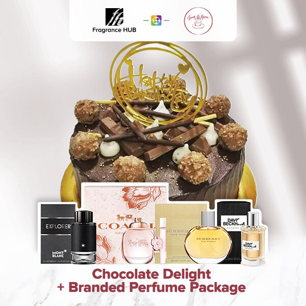 Chocolate Delight + Fragrance Hub Branded Perfume (By: Sweet Haven from KL)