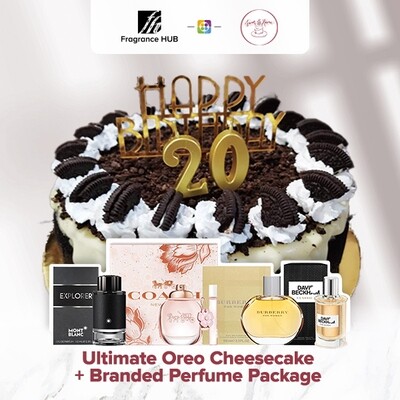 Ultimate Oreo Cheesecake + Fragrance Hub Branded Perfume (By: Sweet Haven from KL)