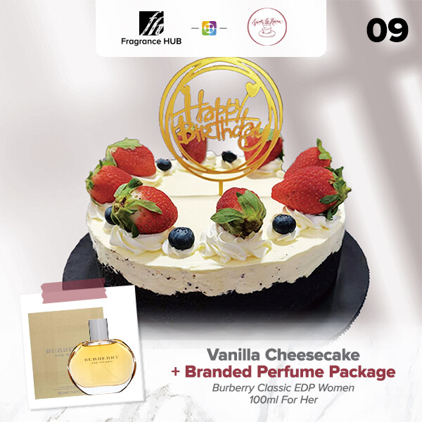 Vanilla Cheesecake + Fragrance Hub Branded Perfume (By: Sweet Haven from KL)