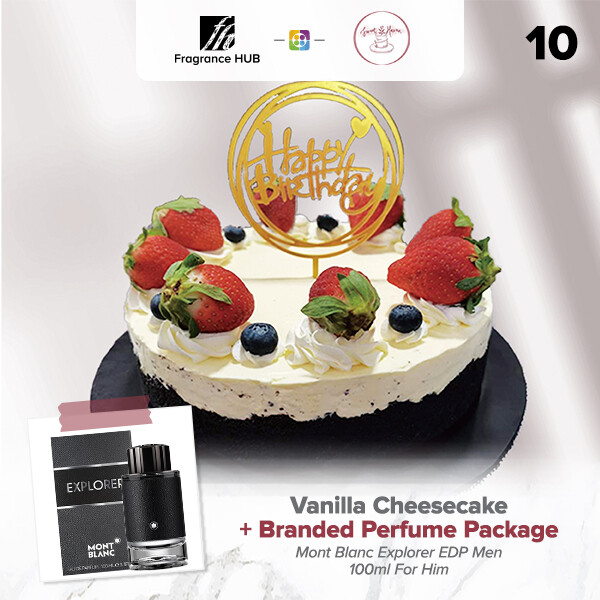 Vanilla Cheesecake + Fragrance Hub Branded Perfume (By: Sweet Haven from KL)