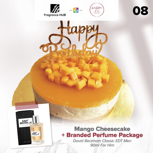 Mango Cheesecake + Fragrance Hub Branded Perfume (By: Sweet Haven from KL)